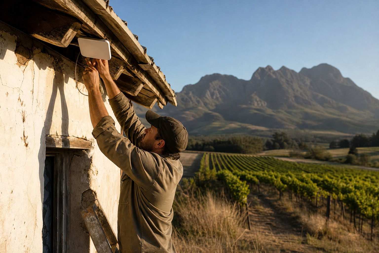 Getting WiFi to reach the whole farmhouse